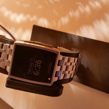 pebble steel charge dock gadgets Elektronik Armbanduhr smartwatch Stahl pebblesteel 3d print model - Mito3D