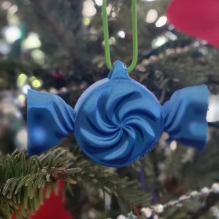 colgando fiesta caramelo ornamento mochi3dprints hogar casa jardín menaje adornos festividades Navidad Tienda árbol colgar 3d print model - Mito3D