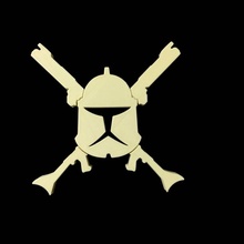 clone d'infanterie patch logo fan art casque starwars fusil clonewars l'infanterie 3d print model - Mito3D