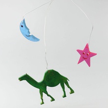 jouets bébé jeux mobile étoiles jouet chameau lune 3d print model - Mito3D
