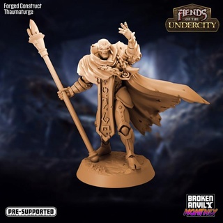 fiends undercity - forged construct thaumaturge broken anvil miniatures Tabletop Characters & Creatures Fantasy Universe Store city tabletop underground dnd tabletopgames subterranean cavern ttrpg 3d print model - Mito3D