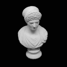 bust roman lady hermitage museum st petersburg scan 3d print model - Mito3D