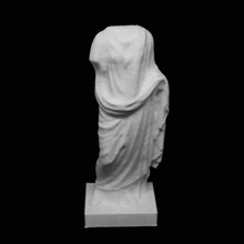 statue Frau hermitage museum st petersburg scan 3d print model - Mito3D