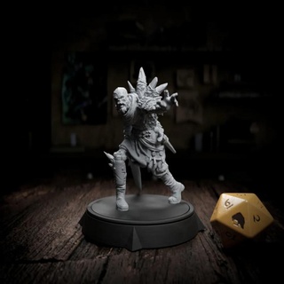 blood crystal zombie variant 5 - enemy call necromancer cripta studios Tabletop Characters & Creatures Fantasy Universe fantasy monster rpg miniature 3d print model - Mito3D