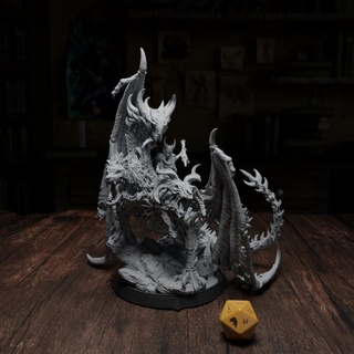 gorath beast - villain call necromancer cripta studios Tabletop Characters & Creatures Fantasy Universe boss monster rpg roleplaying tabletop d&d chimera 3d print model - Mito3D