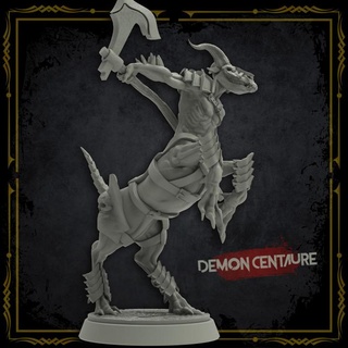 iblis centaur Ismael fırıncı Garcia masaüstü karakterler yaratıklar fantezi Evren mağaza yaratık kafatası karakter minyatür masa oyunu savaş 32mm 75mm fantastik 3d print model - Mito3D