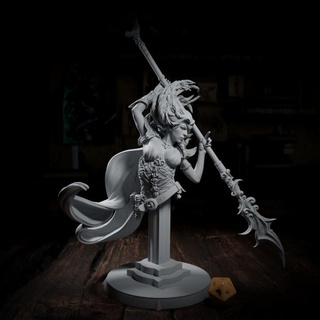 asaria miralana - hero bust call necromancer cripta studios Tabletop Characters & Creatures Fantasy Universe Fan Art Busts elf fantasy rpg painting roleplaying tabletop d&d 3d print model - Mito3D