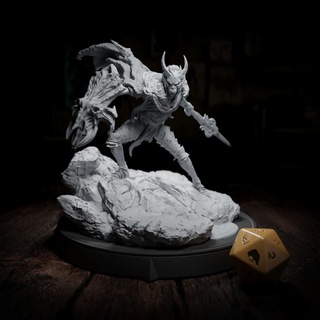 lohkbach conjurar vilão ligar necromante cripta estúdios tampo mesa personagens criaturas fantasia universo criatura rpg interpretação papéis d 3d print model - Mito3D