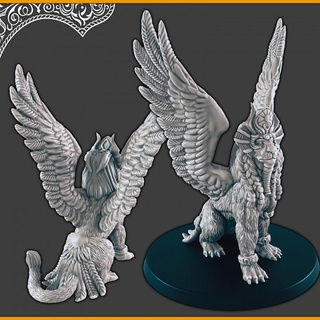 sphynx support-free evan carothers Tabletop Characters & Creatures Fantasy Universe Store desert supportless 3d print model - Mito3D