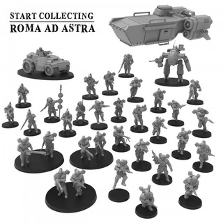 start collecting roma ad astra - presupported thatevilone  Tabletop Tabletop Characters & Creatures Sci-Fi Universe Tabletop Tabletop Characters & Creatures Tabletop Tabletop Vehicles & Machines car roman rome vehicle heavy scifi sentinel dropship infantry legion airborne 28mm squad bundle command armoured flamer riflemen principe legionarie  3d print model - Mito3D