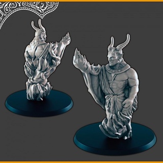 efreeti support-free evan carothers Tabletop Characters & Creatures Fantasy Universe Store desert supportless 3d print model - Mito3D
