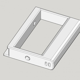 smartphone vertical soporte apretón lidar escanear fotogrametría smallrig versión izu watanabe artilugio electrónica telefonos tabletas teléfono soportes 3d print model - Mito3D