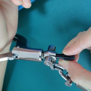 Anhua hc 01 Handschelle Schlüssel China Myanmar naomi wu schonen Teile Dietrich Locksport abends 3d print model - Mito3D