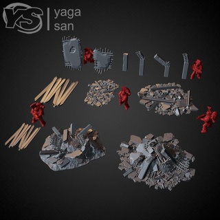dump set warhammer tables another dioramas yaga san 40k tabletop diorama bits diorams 3d print model - Mito3D