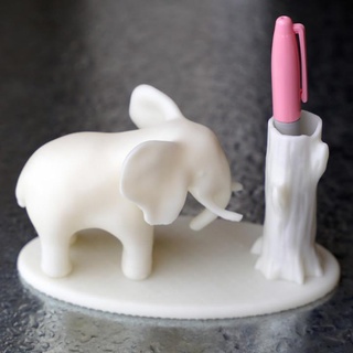 elephant pen holder philippe barreaud Home & Garden Office Pen Holders Store sharpie penholder sharpieholder 3d print model - Mito3D