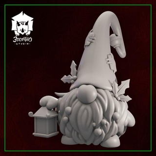 centelleo Navidad gnomo 3deratopsstudio hogar casa jardín festividades mesa caracteres criaturas fantasía universo dibujos animados figura juegos juguetes miniatura esculpir Papá Noel 3d print model - Mito3D