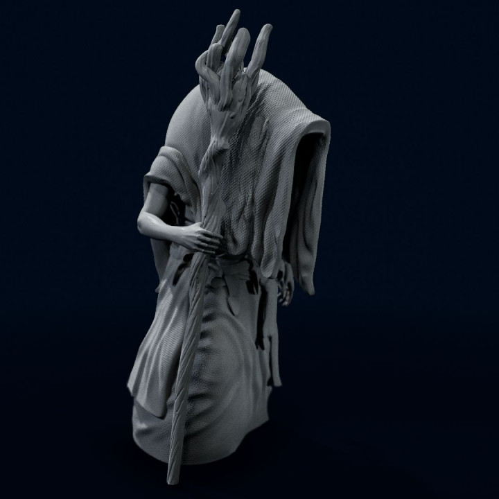 harbinger 75mm jeremy smith Tabletop Characters & Creatures Fantasy Universe creature detailed horror monster death reaper dnd 3D print model - Mito3D