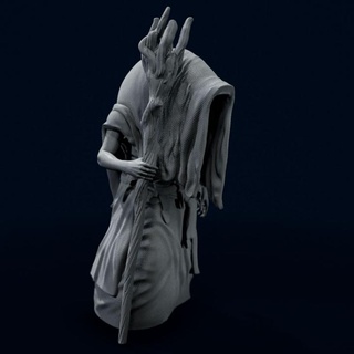 heraldo 75mm Jeremy Herrero mesa caracteres criaturas fantasía universo criatura detallado horror monstruo muerte segador dnd 3d print model - Mito3D