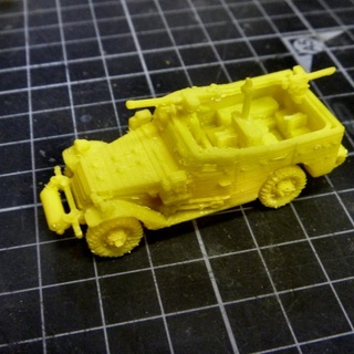 1-100 3a1 scout car marco bergman Tabletop Characters & Creatures Historical Universe Vehicles Machines wwii tanks wargame 3d print model - Mito3D