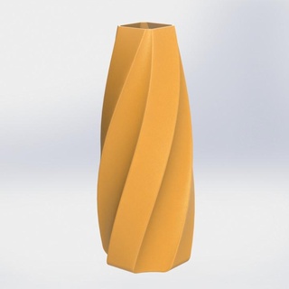 vaso espiral Andrews guaraldo casa jardim utensílios domésticos vasos potes plantadores 3d print model - Mito3D