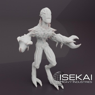 ice lord - endless fantasy tactics isekai heavy industries Tabletop Characters & Creatures Fantasy Universe Store monster troll large elemental 3d print model - Mito3D