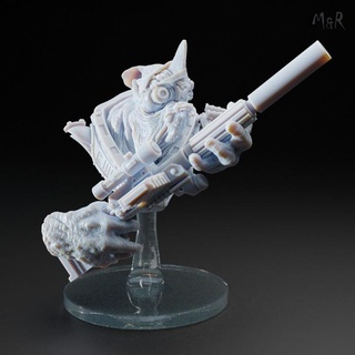 alien sniper buste romain dewaest  Tabletop Tabletop Characters & Creatures Sci-Fi Universe Fan Art Busts 40k games rpg warhammer miniature sculpt boardgame tabletop collector dnd buste  3d print model - Mito3D
