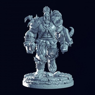 ork poz 1 Gekko minyatür masaüstü karakterler yaratıklar fantezi Evren mağaza oyun Warcraft d 3d print model - Mito3D