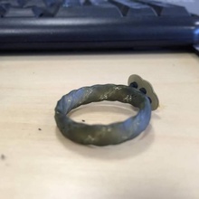 voronoi band ring jewellery jewel 3d print model - Mito3D