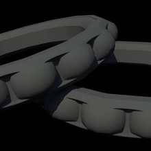 anello x2 3d print model - Mito3D