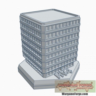 sci fi edificio 38 maleficio mapa escala hmssf038 juego guerra fragua Tienda terreno battletech 3d print model - Mito3D