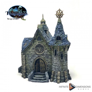 mausoleo infinito dimensioni Giochi tavolo 3D stampabile terreno fantasia tomba cimitero abbazia Wightwood torbridge abbattimento 3d print model - Mito3D