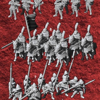 15mm spagnolo impero gli esseri umani bundle erramir orlans tavolo personaggi creature storico universo fantasia gioco guerra Warmaster 3d print model - Mito3D