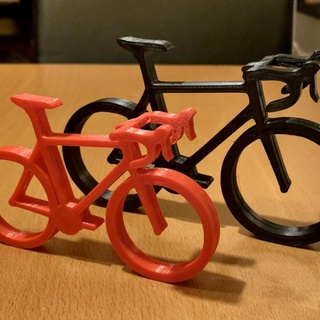 road bike patrik cycling roadbike fahrrad rennrad 3d print model - Mito3D