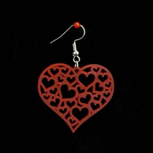 küpe 12 kalpler mücevher hediye kalp valentine Sevgililer 3d baskı baskılı Günü valentinesday hediyeleri 3d print model - Mito3D