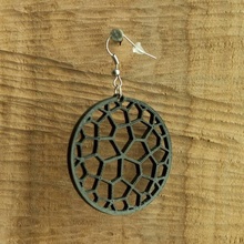 earrings floret pentagonal tiling 2 jewellery 3d printing printed 3d print model - Mito3D