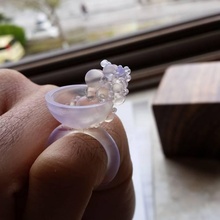 3 5 años anillo joyería 3d print model - Mito3D