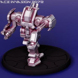 lic - gambit lelanian industrial complex Tabletop Characters & Creatures Sci-Fi Universe Vehicles Machines game games robot table wargames wargaming boardgames mech boardgame tabletop wargame 6mm mechs 3d print model - Mito3D