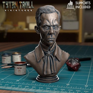 pendleton lord pre-supported tytantroll miniatures Store bust fantasy 3dprinting minis creatures dishonored busts arkane 3d print model - Mito3D