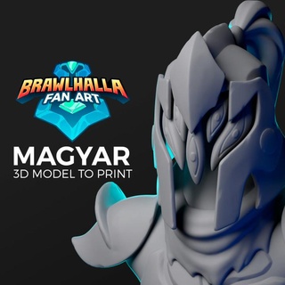 magyar statue brawlhalla diego lopez Fan Art Tabletop Characters & Creatures Fantasy Universe Busts miniature 3dprint fanart fanmade 3d print model - Mito3D