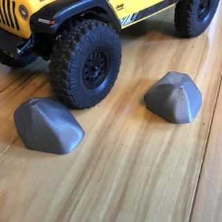 rocks rc crawler 1 24 scx24 rock formations mark RC Cars terrain 3d print model - Mito3D