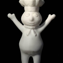 doughboy fan art advertising pillsbury pillsburydoughboy 3d print model - Mito3D