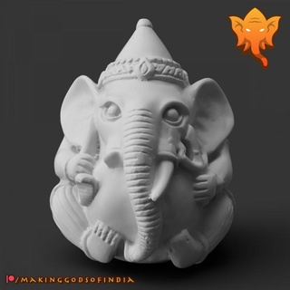 Ganesha maceta barriga universos védico futura educación Arte hogar casa jardín menaje adornos Dios hindú India elefante Ganesh hinduismo 3d print model - Mito3D