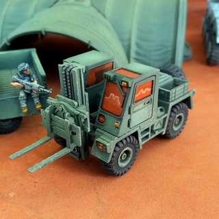 military forklift - 28mm tabletop terrain Tabletop Vehicles & Machines Store fdm truck vehicle scifi warhammer40k 32mm 3d print model - Mito3D