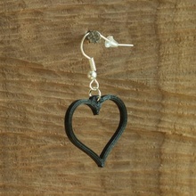 küpe 11 kalpler mücevher hediye kalp valentine Sevgililer 3d baskı baskılı Günü hediyeleri 3d print model - Mito3D