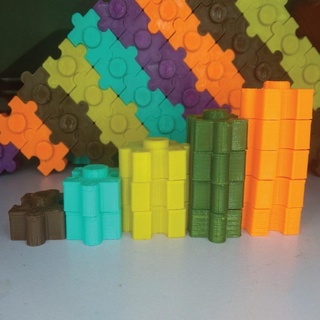 Lego basit blok edafa 3dprinting oyuncaklar oyunlar inşaat bina setleri bloklar uyumlu çocuklar bulmaca oyuncak çocuk 3d print model - Mito3D