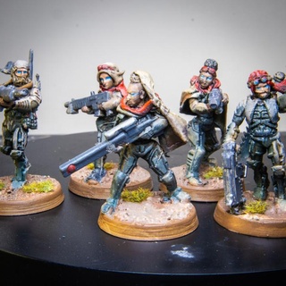 desert planet special ops knarb makes Tabletop Characters & Creatures Sci-Fi Universe Store 40k army sci-fi warhammer imperial dune infantry wargame fremen 3d print model - Mito3D