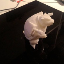 pok mon blastoise sanat hayranı pokemon 3d print model - Mito3D