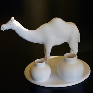 camelo caneta suporte Filipe barreaud casa jardim escritório titulares loja Sharpie porta canetas pontas 3d print model - Mito3D