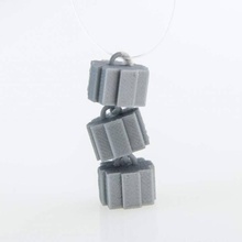 cubico ciondolo gioielli 3d print model - Mito3D
