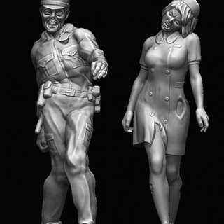 1st responder zombies 1 klt studio Tabletop Characters & Creatures Sci-Fi Universe Store zombie tabletop 3d print model - Mito3D